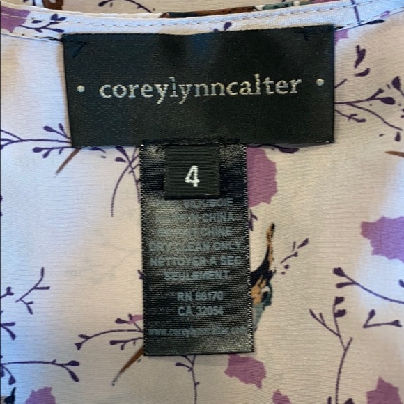 Gorgeous pattered silk blouse - Picture 7 of 7